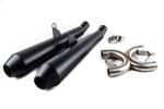 PREDATOR PRO BLACK EXHAUST FOR BONNEVILLE T120 TOTAL PERFORMANCE PACKAGE: BC1902-011B-09